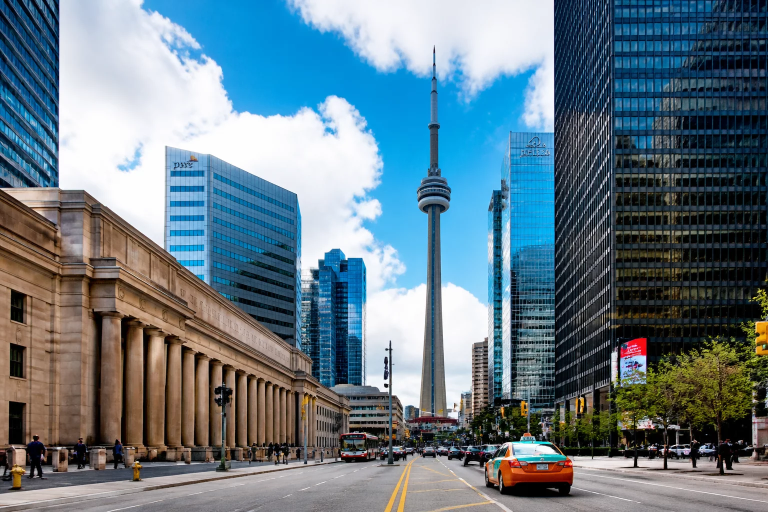 Toronto downtown skyline