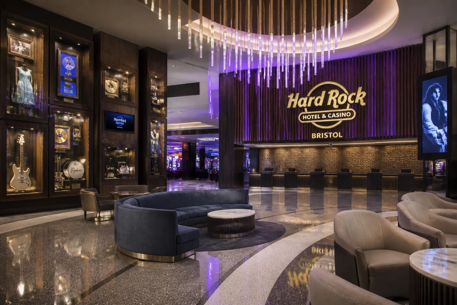 Hard Rock Hotel and Casino Bristol Lobby