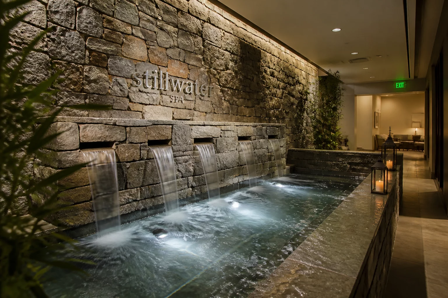 Hyatt Regency Lake Tahoe Stillwater Spa Interior